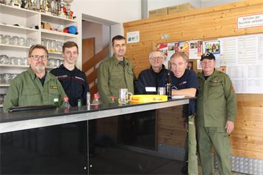 Im Wander-Einsatz mit der Feuerwehr Pilgersdorf