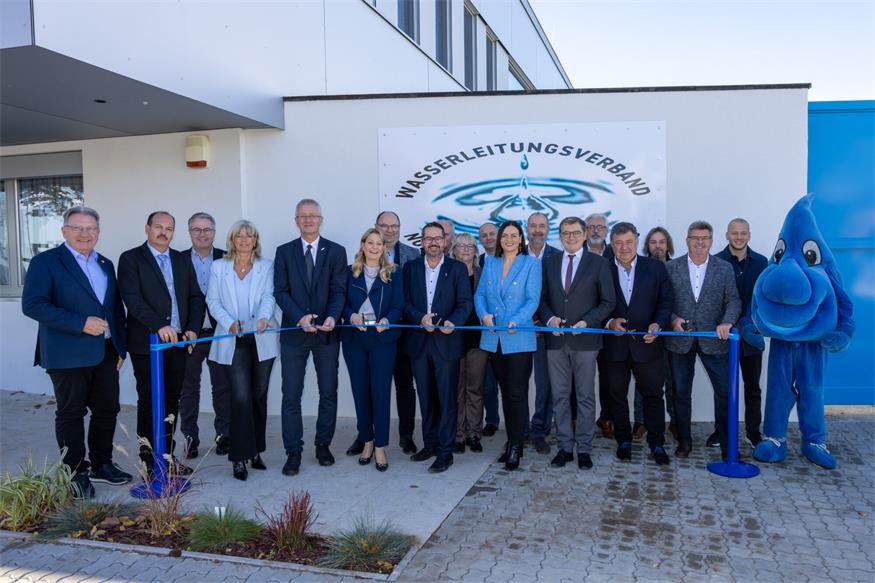 Außenstelle des Wasserleitungsverbandes Neusiedl feierlich eröffnet 