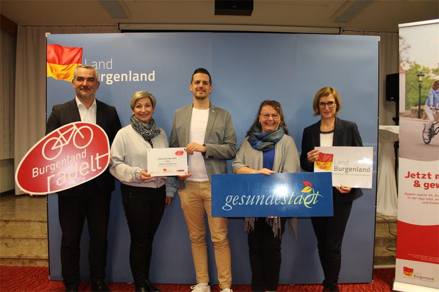 1.989.136 Kilometer per Rad: Gewinner von „Burgenland radelt“ geehrt 
