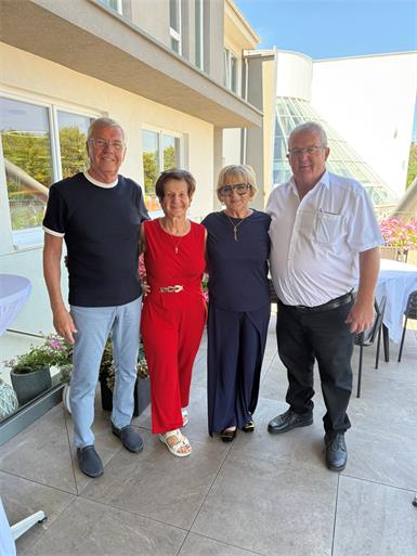 Vier Bürgermeister als Gratulanten zum 80er von Anneliese Schmucker