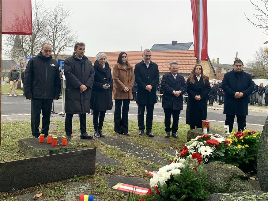 Lackenbach gedachte der Opfer des NS-Anhaltelagers 
