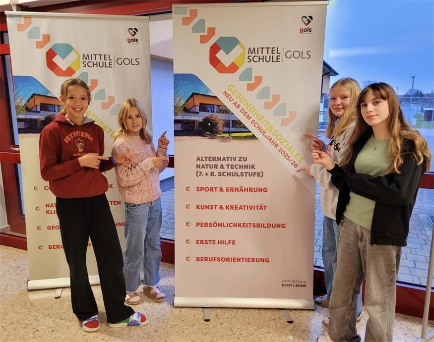 Neuer Schwerpunkt prägt Profil der Mittelschule Gols 