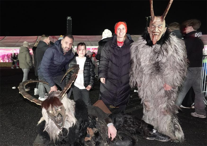 Perchtenlauf ließ Brauchtumspflege in Oberpullendorf aufleben 
