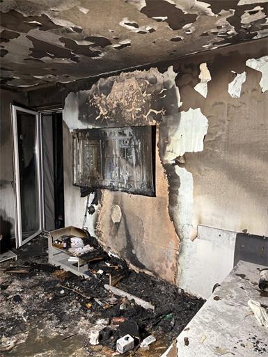 Neusiedl: Vier Verletzte bei Zimmerbrand