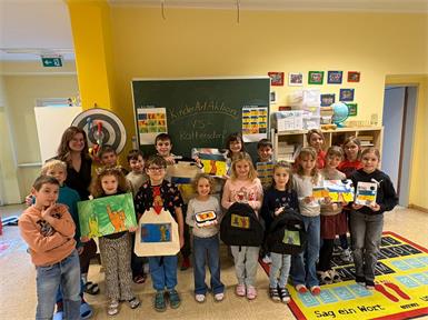 Mannersdorfer und Rattersdorfer Schulkinder halfen auf kreative Weise