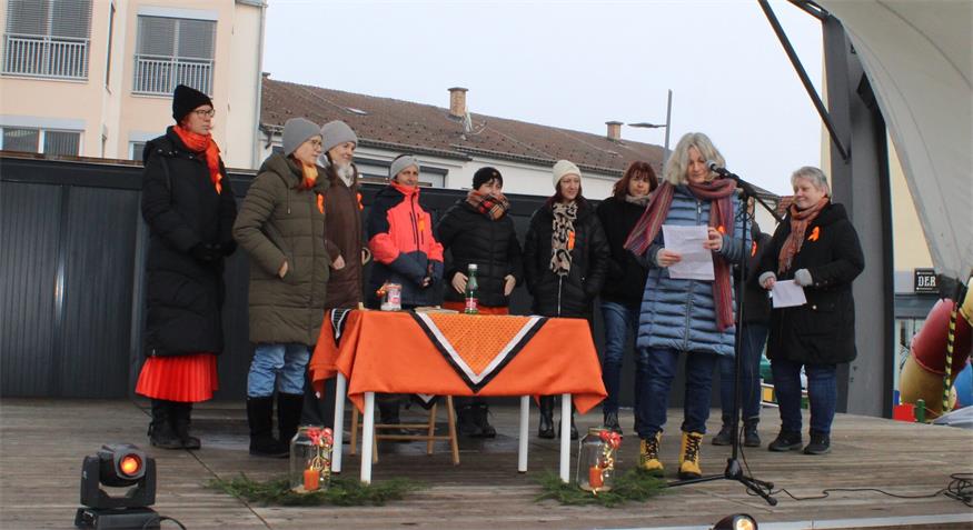 „Nur Ja heißt Ja“: In Oberpullendorf wurde gegen Gewalt mobil gemacht 