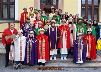 Sternsinger zum 70. Mal unterwegs im Bezirk Güssing