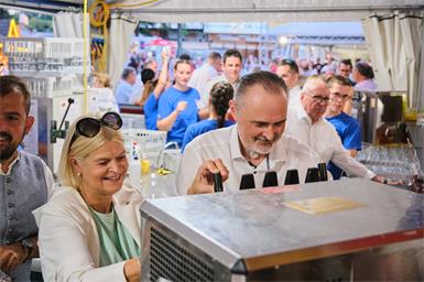 Das 57. Golser Volksfest ist eröffnet
