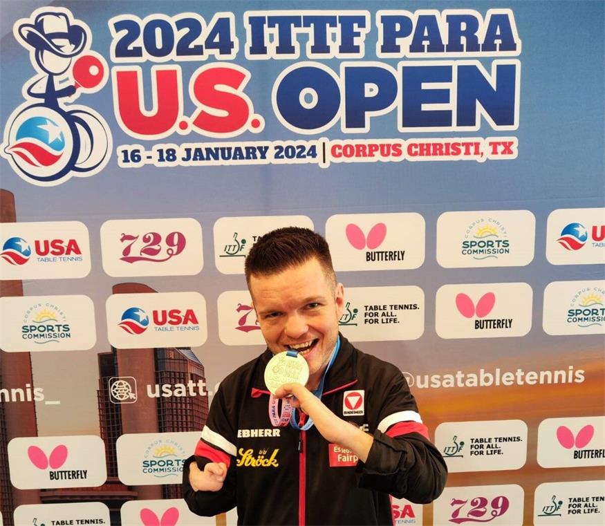 US Open: Christian Scheiber holt sensationell Silber 