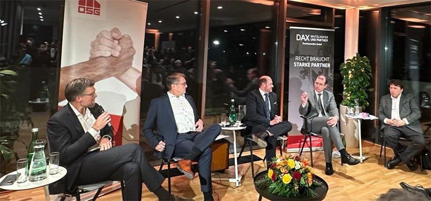 Hochkarätige Runde diskutierte: „Immobilienmarkt, quo vadis?“ 