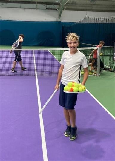 Tennis am Stundenplan in der Mittelschule Oberpullendorf