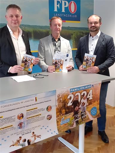FPÖ startet ihre Kampagne zum „Familienjahr 2024“ mit vier Forderungen