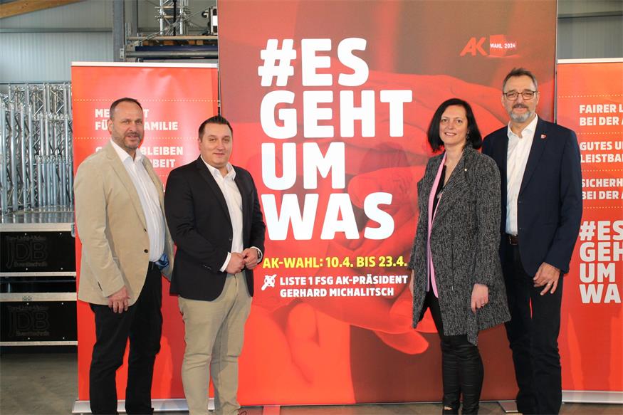 100 Kandidatinnen und Kandidaten: FSG präsentiert Team & Themen 100 Kandidatinnen und Kandidaten: FSG präsentiert Team & Themen