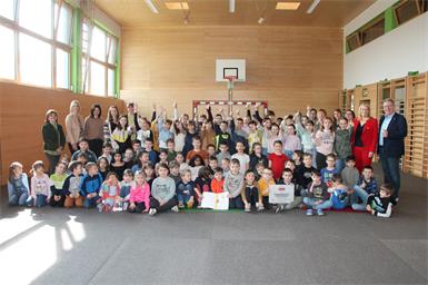 VS Nickelsdorf ist erste Schule des Burgenlandes mit Lesegütesiegel