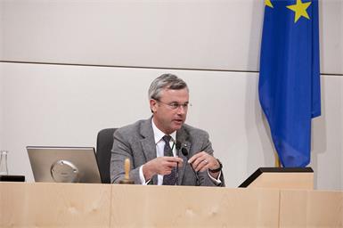 NR-Wahl: Hofer erneut FPÖ-Spitzenkandidat im Burgenland