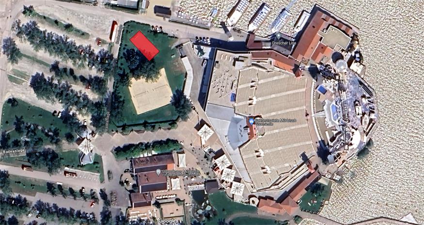 Mörbisch: Padel-Tennis neben der Seebühne 