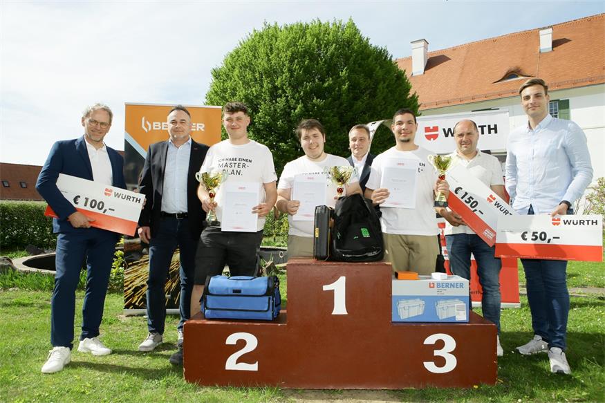 Leon Lanz aus Marz ist der beste Tischlerlehrling im Burgenland 