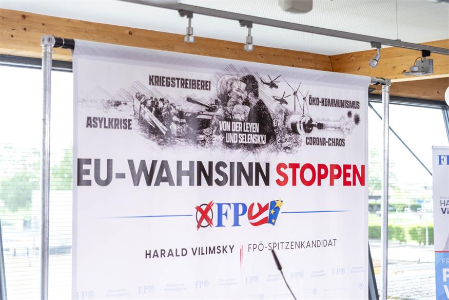 EU-Wahl: FPÖ eröffnete in Rust den Wahlkampf 