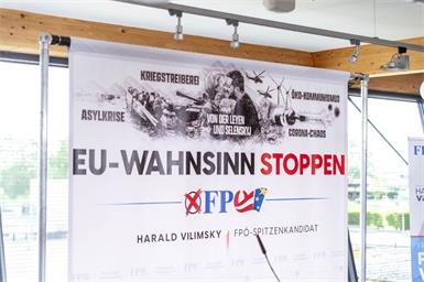 EU-Wahl: FPÖ eröffnete in Rust den Wahlkampf