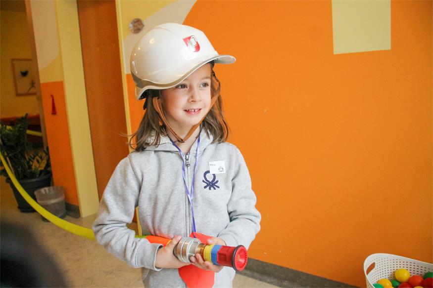 Feuerwehr-Diplomarbeit im Kindergarten 