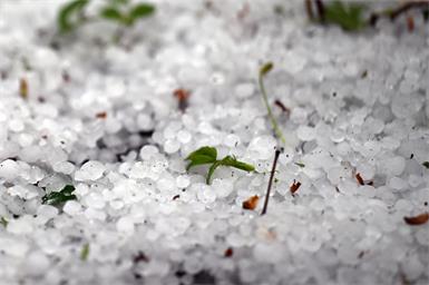 Schwere Hagelunwetter im Burgenland sorgten für enorme Schäden