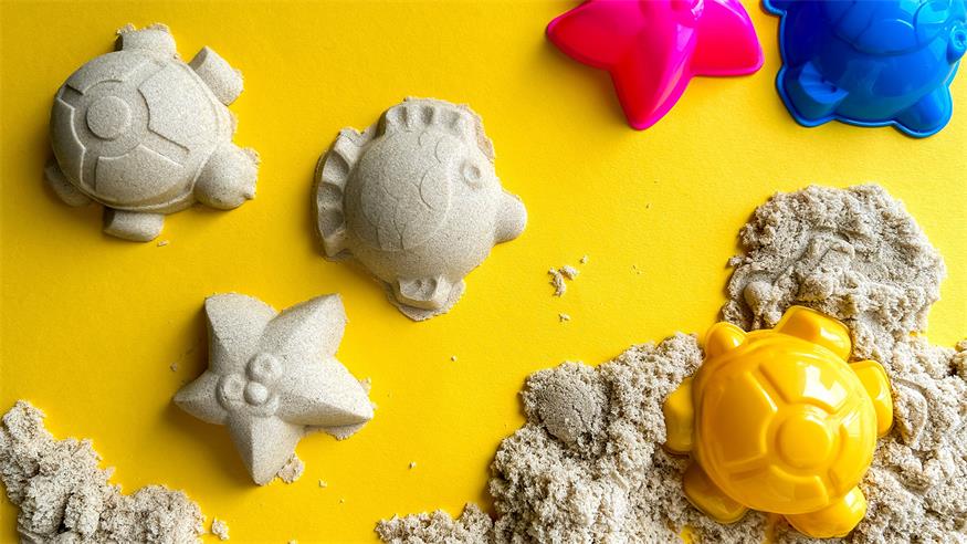 Kinetic Sand selber machen: 6 geniale Rezepte 