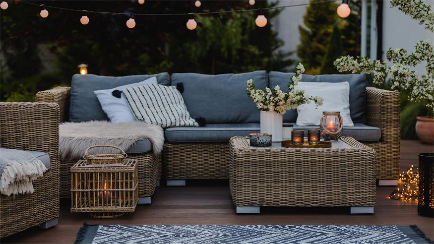 Balkon, Terrasse oder Garten müssen sein 
