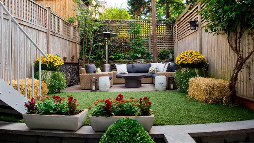 Balkon, Terrasse oder Garten müssen sein 