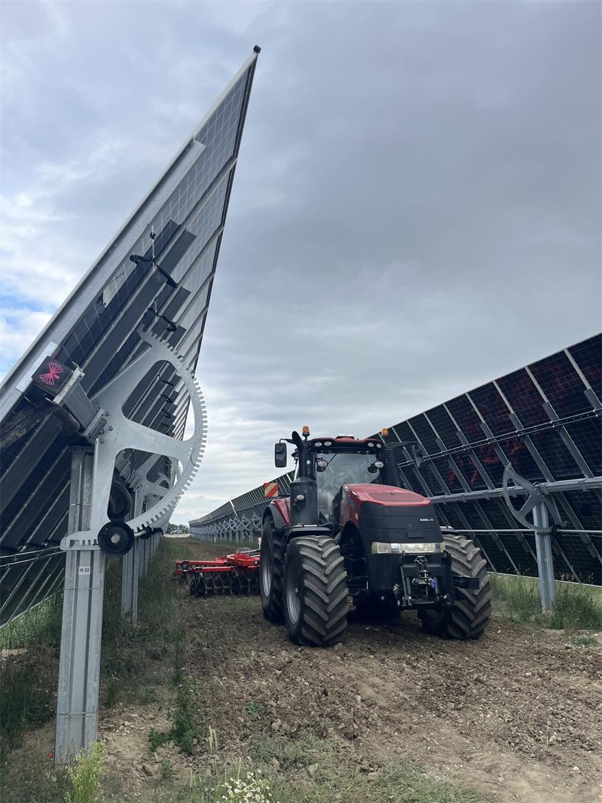 Erste Agri-PV-Anlage mit Trackersystem in Donnerskirchen in Betrieb genommen 