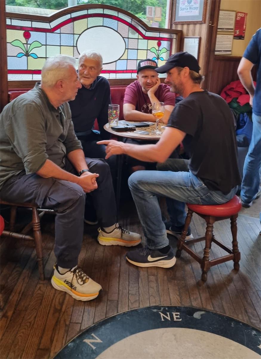 Zwischen Literatur und Länderspiel: Drei Burgenländer in Edinburgh 