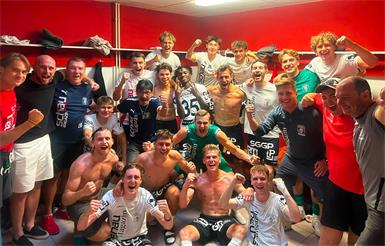 Parndorf jubelt über den Cup-Aufstieg bei der Wiener Viktoria