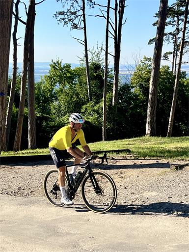 Sportler beweist enormen Ausdauer-Einsatz