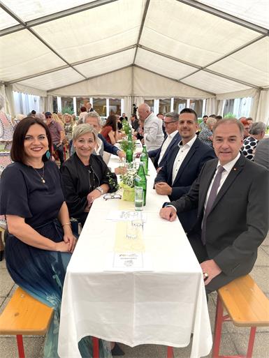 Feststimmung in der Villa Martini in Mattersburg