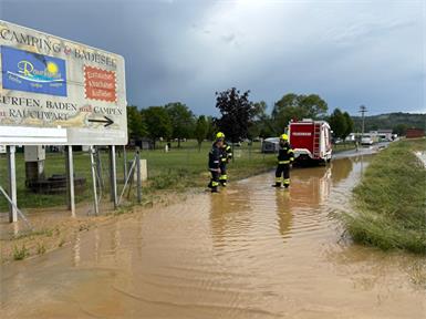 Unwetter sorgte für zahlreiche Feuerwehreinsätze