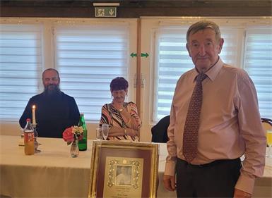 Pfarrgemeinde Unterwart ehrte ihren „Feribácsi“