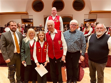 Volles Haus beim Neujahrskonzert der Bauernkapelle Gols