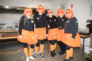 Dörfler Feuerwehrhaus als „Fasching-Kommandozentrale“