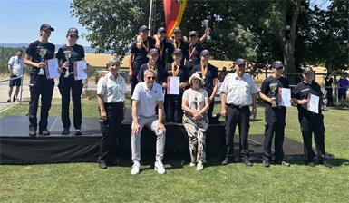 Leistungsbewerbe: Die Feuerwehr trotzte der sengenden Hitze