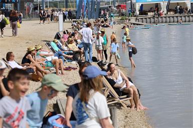 Sommer, Sport & Spaß: 21.539 Gäste beim Kia Beach and Surf Fest
