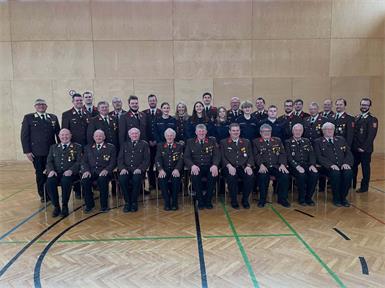 Hohe Ehrungen bei Sieggrabener Feuerwehr