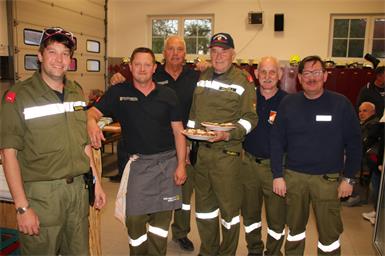 Unterloisdorfer Feuerwehr bat zu Tisch und sorgte für mehr Sicherheit