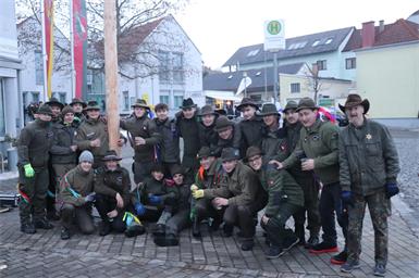 Kirtag in Rohrbach: Robischburschen legten sich wieder voll ins Zeug
