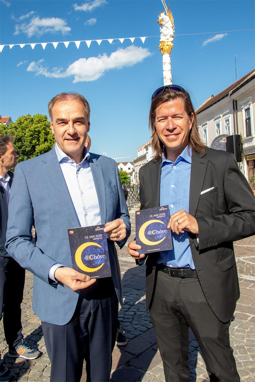 500 Stimmen erfüllten Eisenstadts Innenstadt mit Chormusik 500 Stimmen erfüllten Eisenstadts Innenstadt mit Chormusik