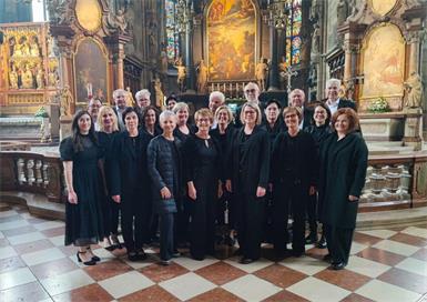 Neckenmarkter Chor gestaltete Messe im Stephansdom