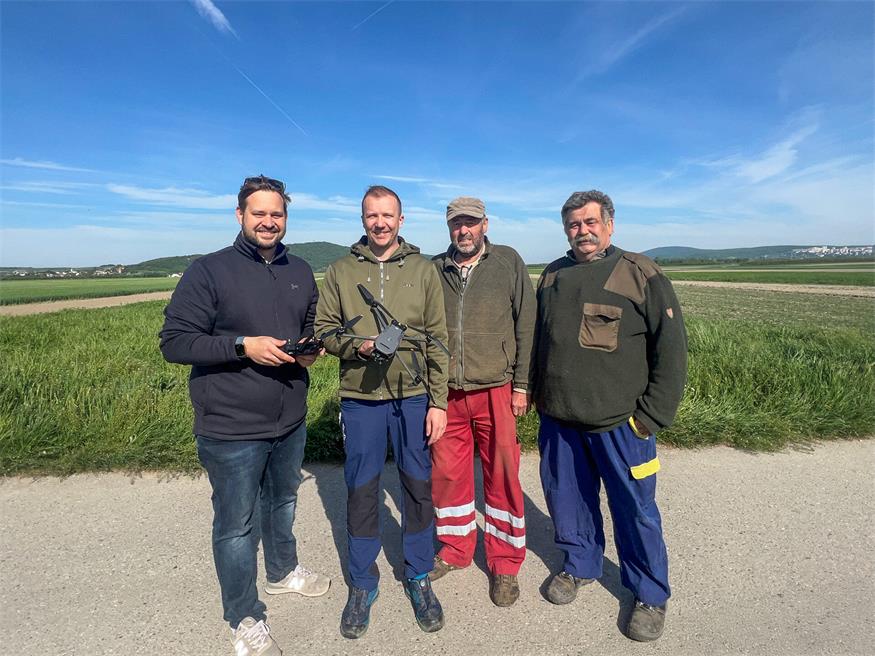 Gattendorf: Rehkitzrettung und PV-Monitoring aus einer Hand 