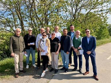 Klinik Gols: Gestaltungsbeirat prüft Planungen vor Ort