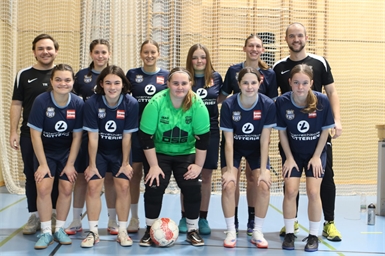 Bad Sauerbrunn triumphierte beim Frauen Hallenmasters