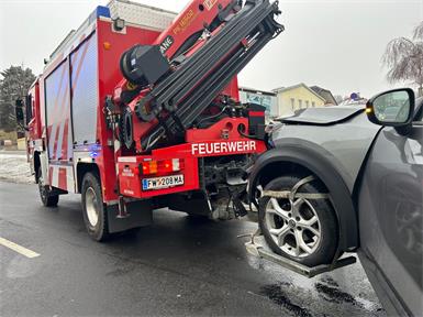 Mattersburg: Zwei Autos kollidierten im Stadtgebiet