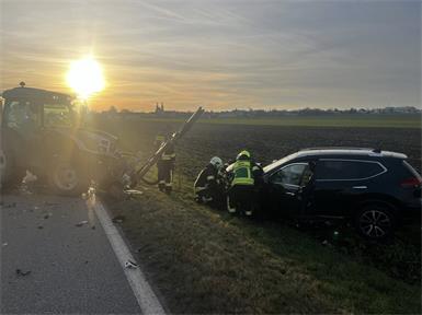 Crash mit 1,84 ‰: Traktorfahrer erhielt 3.900 € Geldstrafe
