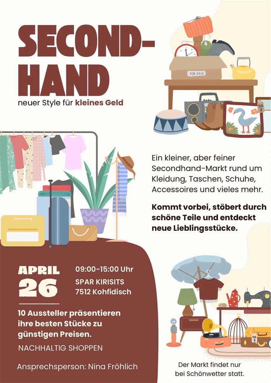 Secondhand-Markt: Nachhaltig stöbern und entdecken 